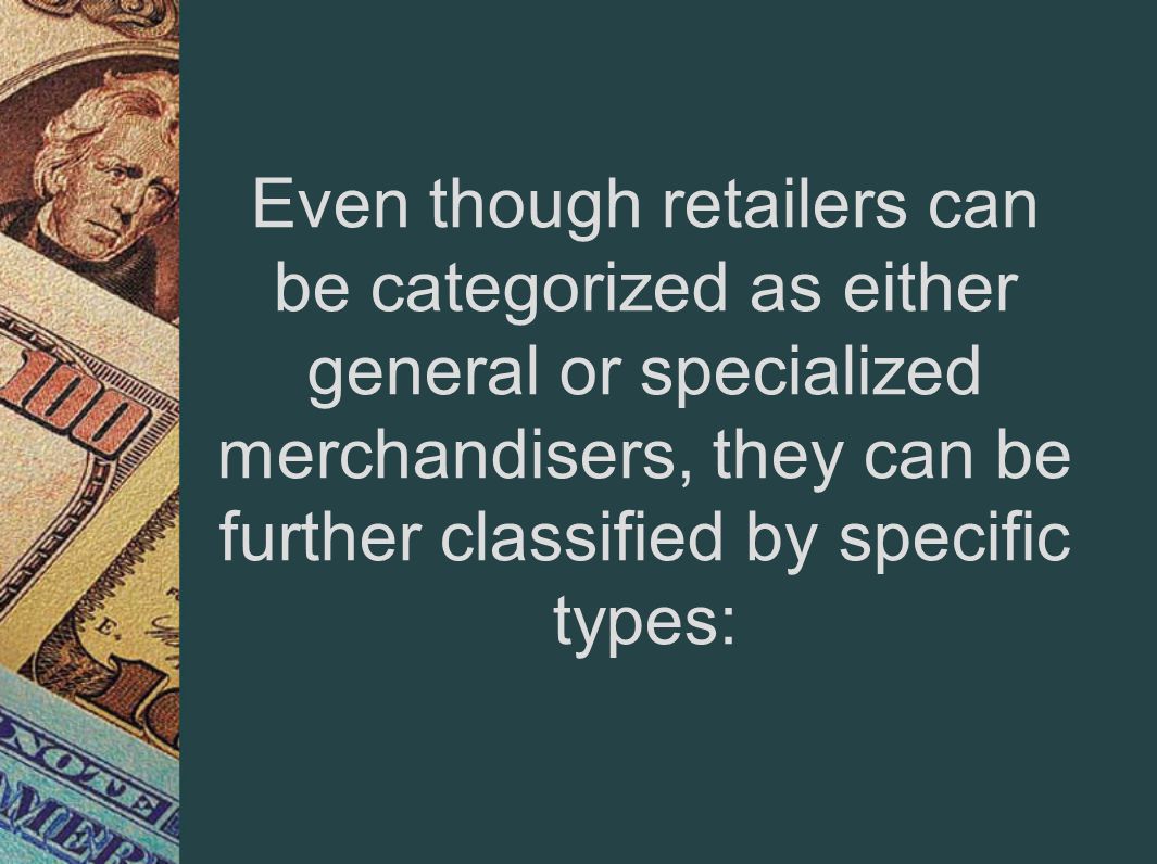 Specialised retailers top